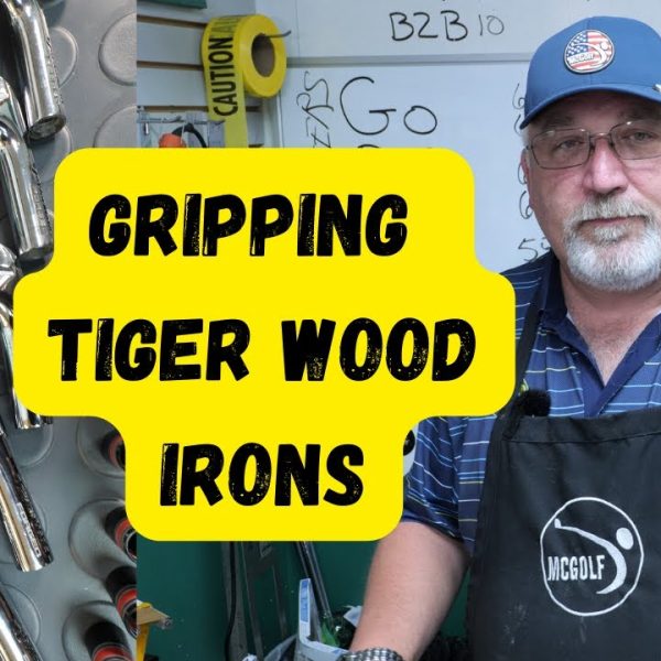 Pro Tips: Installing Golf Grips on Tiger Wood Irons