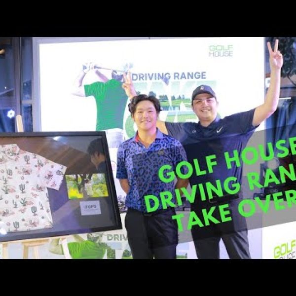 SERU DAN BERBEDA‼️ GOLF HOUSE TAKE OVER DRIVING RANGE