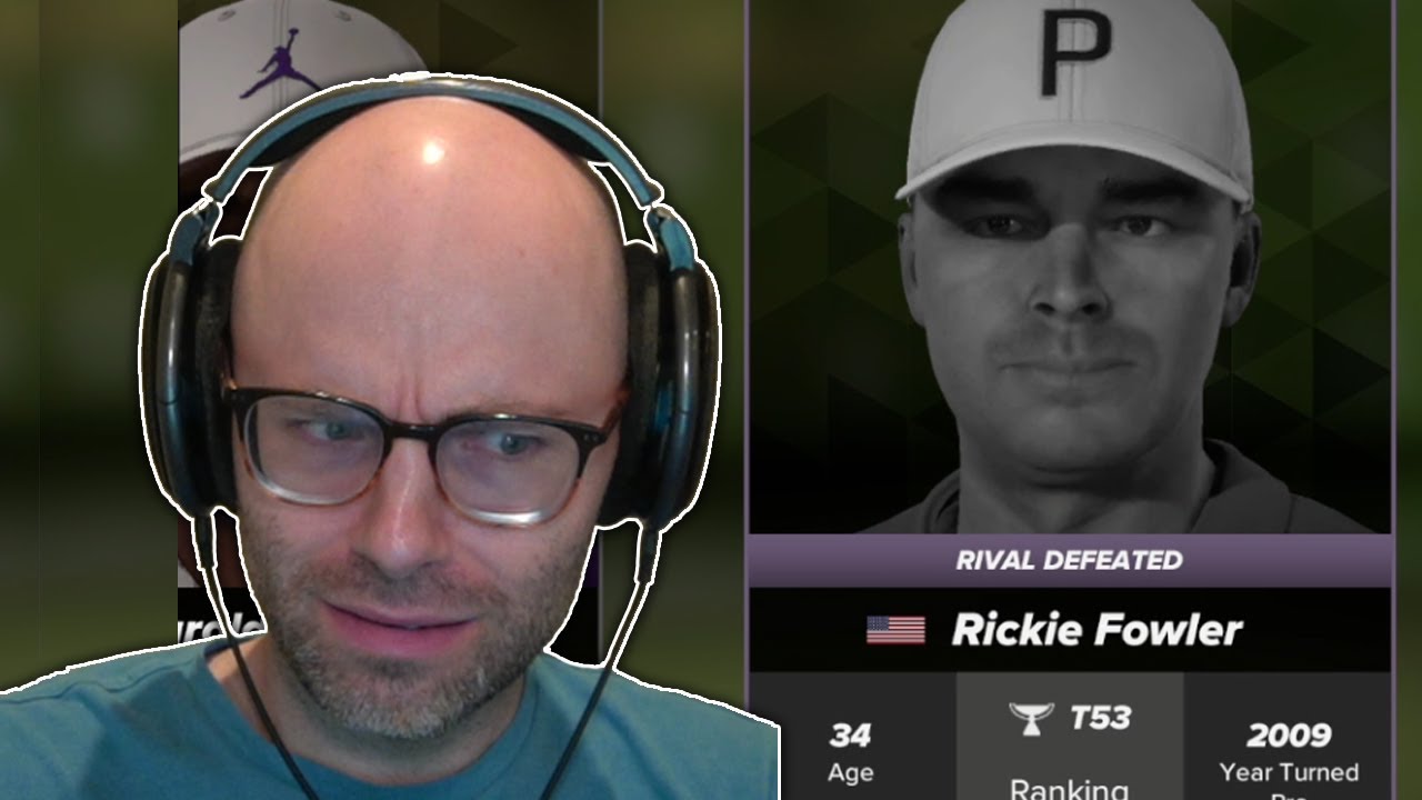 Shut up about Ricky Fowler bro (PGA Tour 2K23)