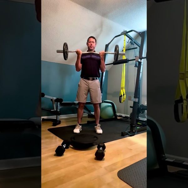 Supersetting Strength with Stabilization Exercises for Golf Strength & Balance!