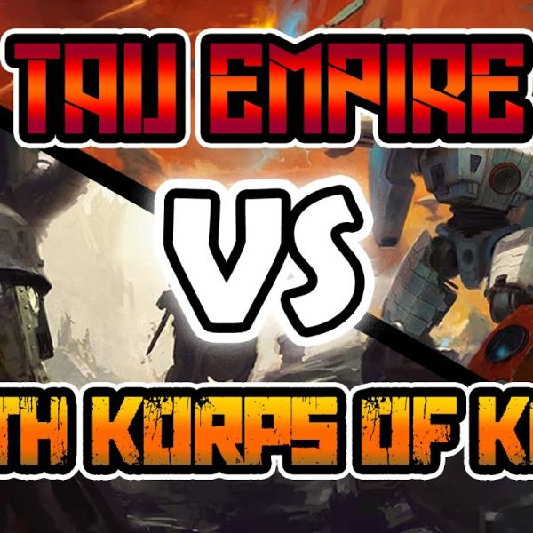 T'au Empire Vs Death Korps Of Krieg! | 10th Edition Battle Report | Warhammer 40,000