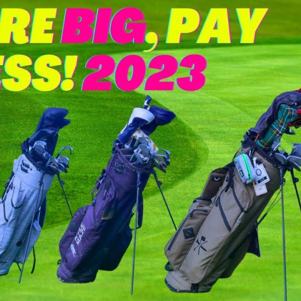 TOP 5 BEST GOLF BAGS FOR THE MONEY 2023 | ULTIMATE VALUE & PERFORMANCE GUIDE!