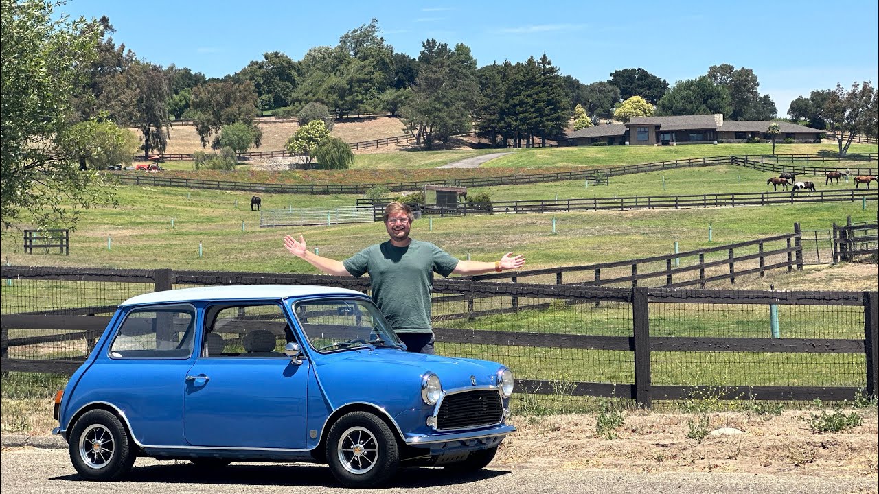 Tesla Powered Electric Classic Mini Makes For An Incredible Motoring Experience!