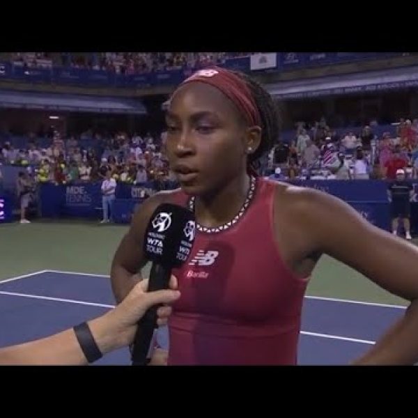 The 3-4 of us We’ve all dealt with a lot Coco Gauff speaks her truth in post match interview ❤️❤️❤️