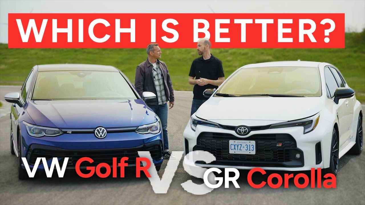 Toyota GR Corolla vs VW Golf R Comparison