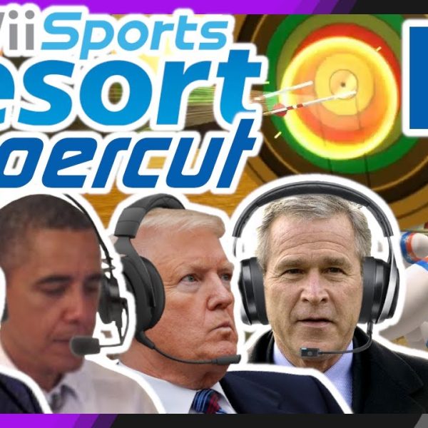 US Presidents Play Wii Sports Resort Supercut (Part 1-6)