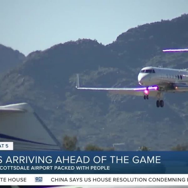 Valley airports prepare for final wave of visitors for Super Bowl weekend