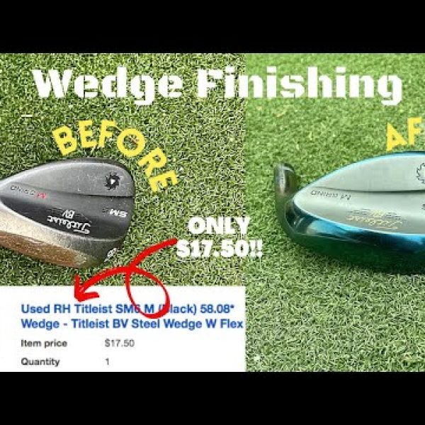 Wedge final touches (torched)